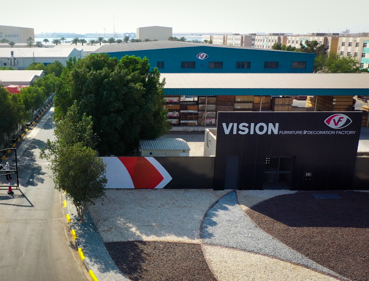 Vision Furniture & Decoration Factory manufacturing facility Abu Dhabi